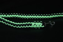 Hundeleine fluoreszierendes hellgrün/schwarz Hundeleine fluoreszierendes hellgrün/schwarz