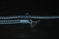 Hundeleine + passendes Halsband, dunkelgrau/schwarz Hundeleine + passendes Halsband, dunkelgrau/schwarz