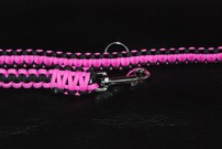 Hundeleine pink/schwarz Hundeleine pink/schwarz